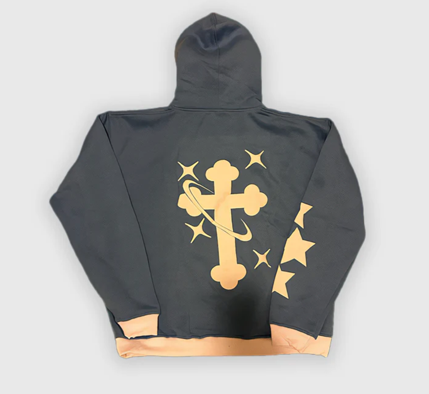 Monogram Zip-Up Hoodie | Multi Colour